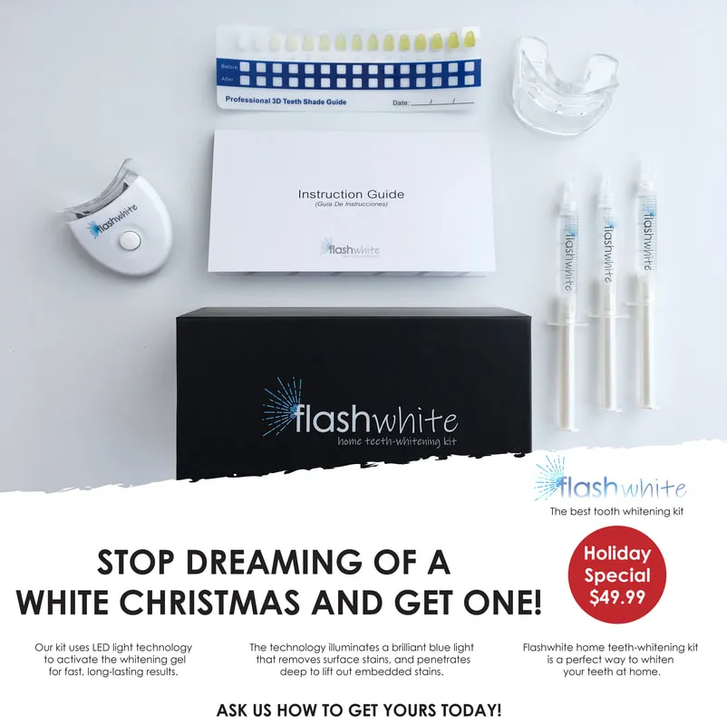 24682 flash white teeth whitening kit